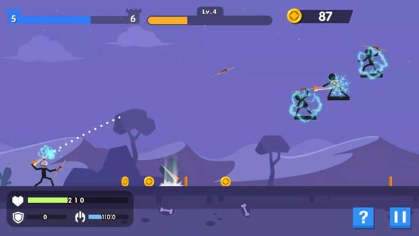 火柴人神射手2.0版本下载  v1.10.4图1