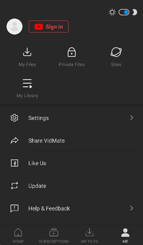 vidmate下载安装程序  v5.1704图1