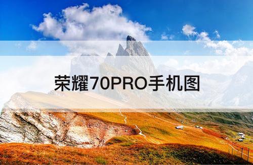 荣耀70PRO手机图